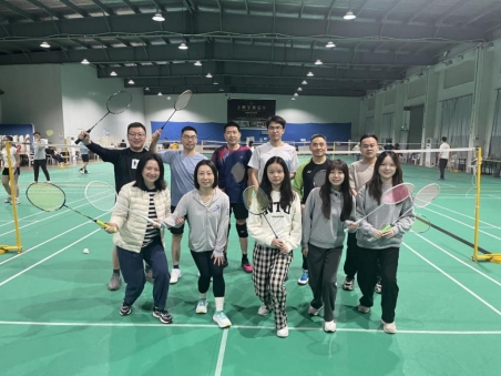 羽毛球社团照片